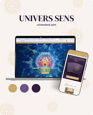 Aperçu du site Univers SENS